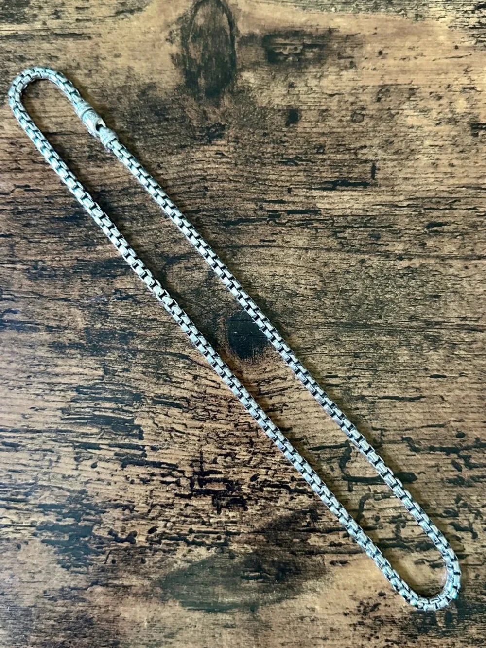 David Yurman Box Chain Necklace in Sterling Silver, 5mm, 22